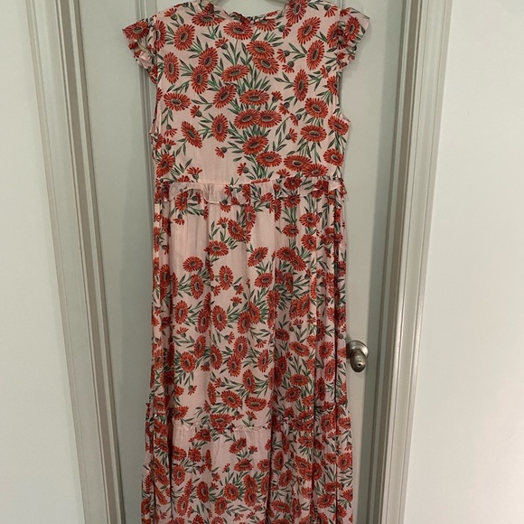 Banjanan Pink Floral Print Maxi Dress - Picture 4 of 4